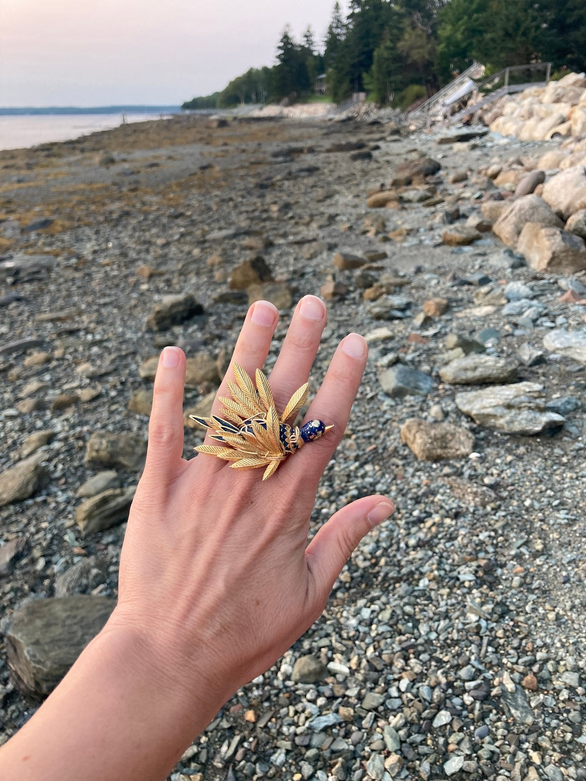 Free as a Bird - Vintage Cocktail Ring