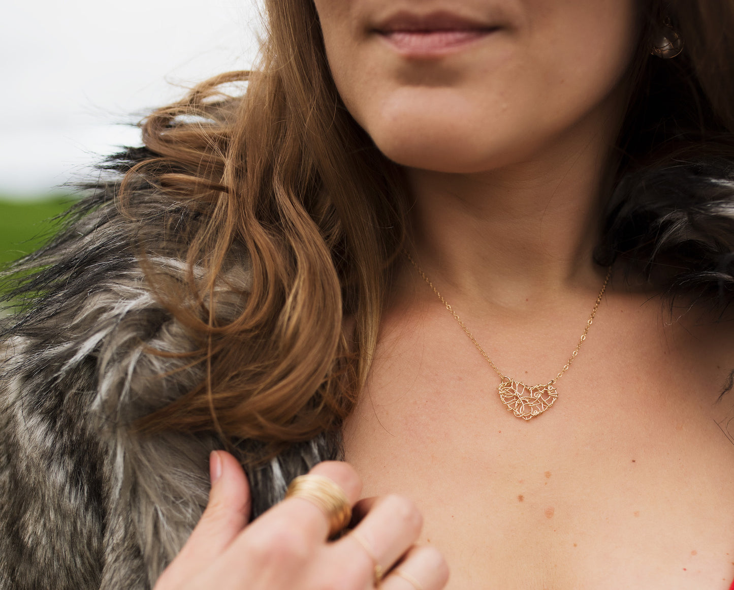 Chaos Heart Necklace