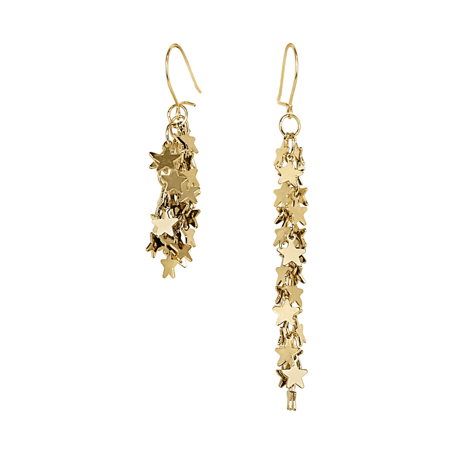 Dangly Star Earrings