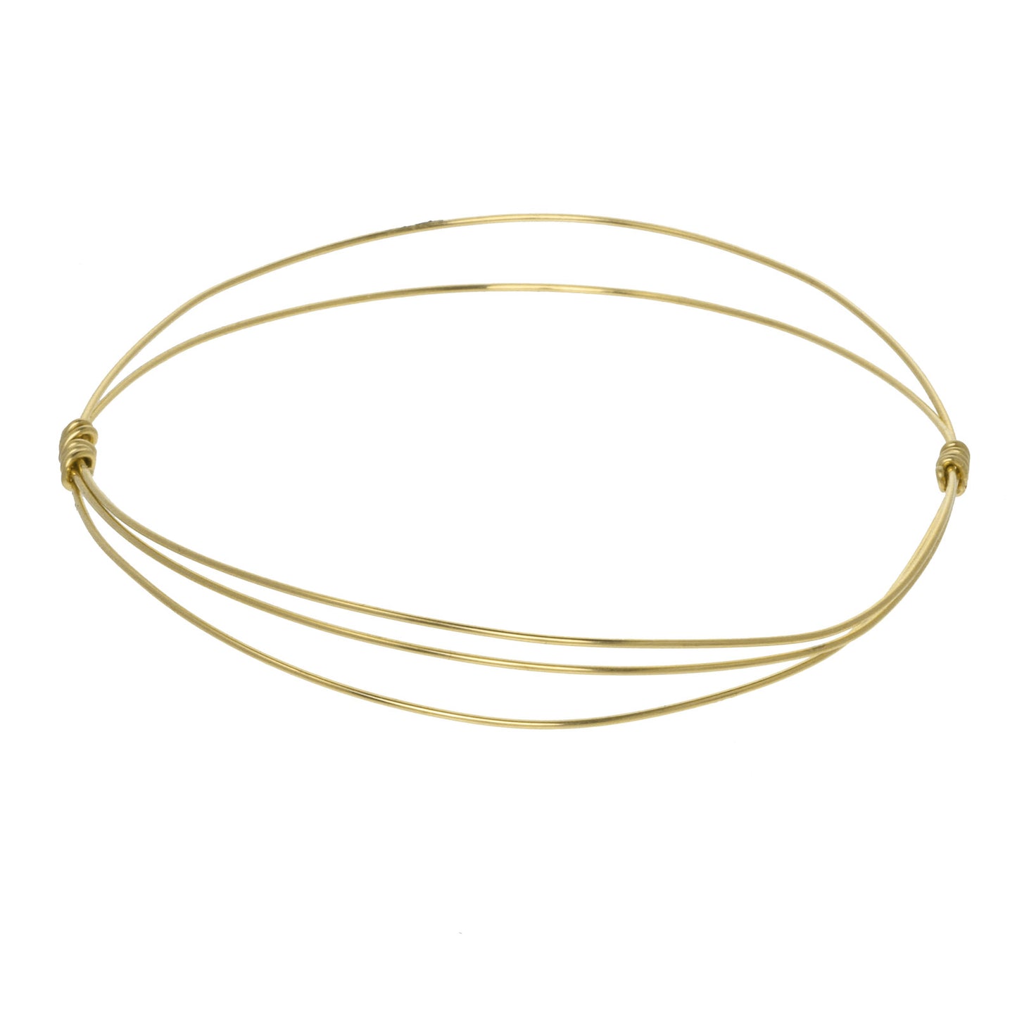 Gold Bangle Stack